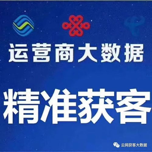 移動與聯通 精準行業大數據的提供者與全行業數據抓取應用
